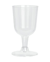Plastic wine glass 160ml 4 pieces