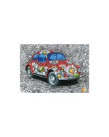Puslespil med 500 brikker - Malet Vw Beetle