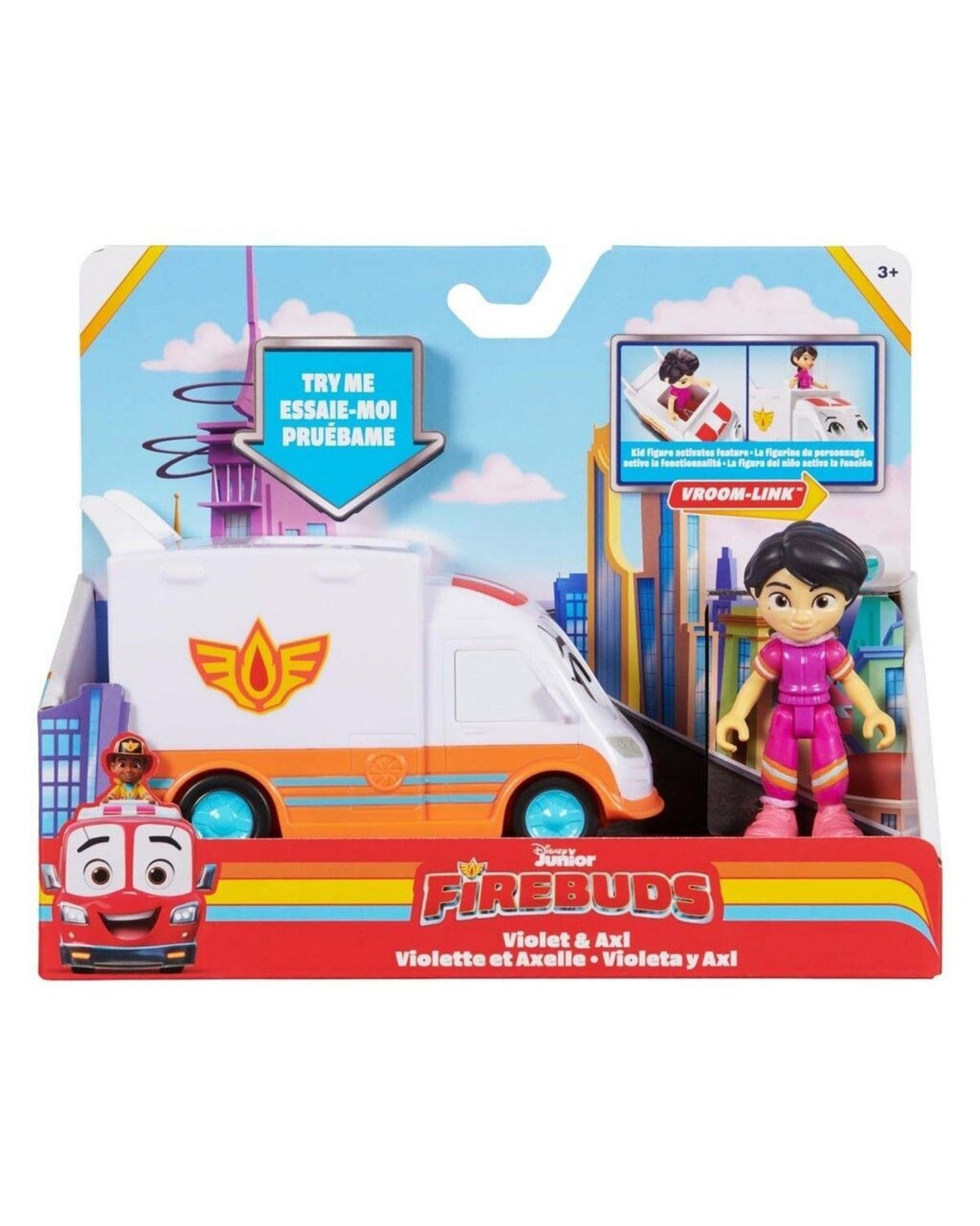 Core Vehicle - Violet & Axl Incl. 1 vehicle and 1 figure