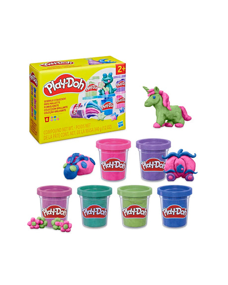 Play-Doh 6 Pack Sparkle Collection 340 g