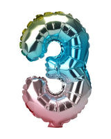 Folie ballon 40 cm 1 stk tal ballon