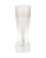 Plastic wine glass 160ml 4 pieces