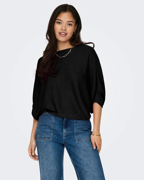 Sort - Black - JDY - Pullover - 15181237
