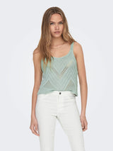 Grøn - Jadeite - JDY - Tanktop - 15226348
