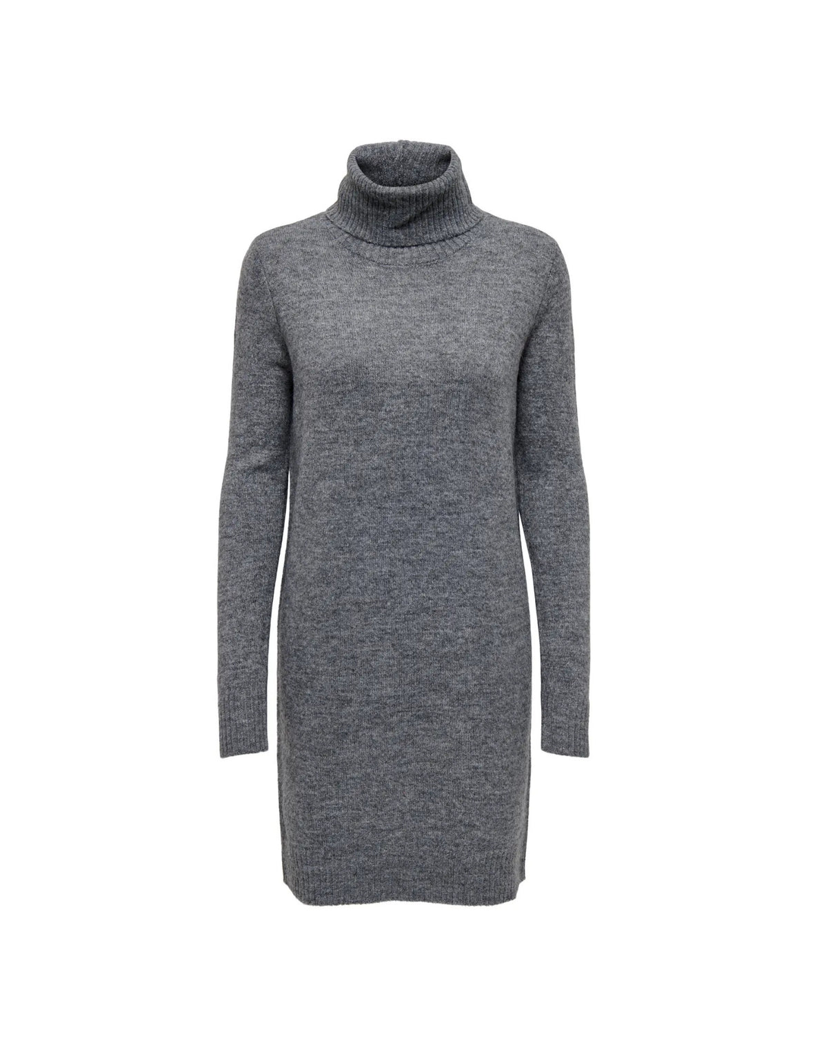 Grå - Dark Grey Melange - JDY - Strik kjole - 15265240
