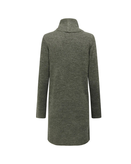 Grøn - Kalamata/Melange - JDY - Strik kjole - 15265240