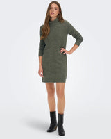 Grøn - Kalamata/Melange - JDY - Strik kjole - 15265240