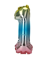 Folie ballon 40 cm 1 stk tal ballon