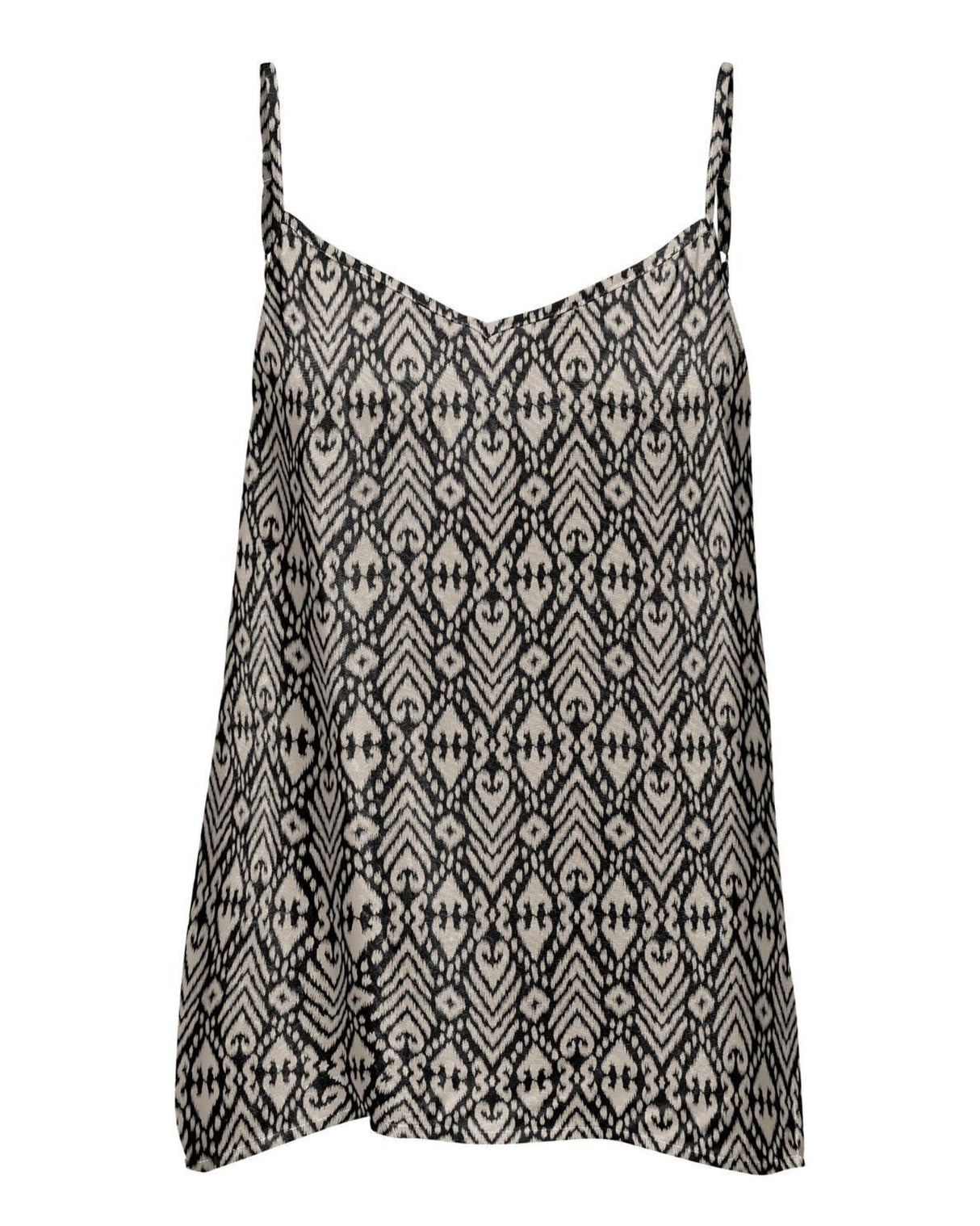 Navy/Offwhite - Sky Captain - Top - Mønstret - 15305966