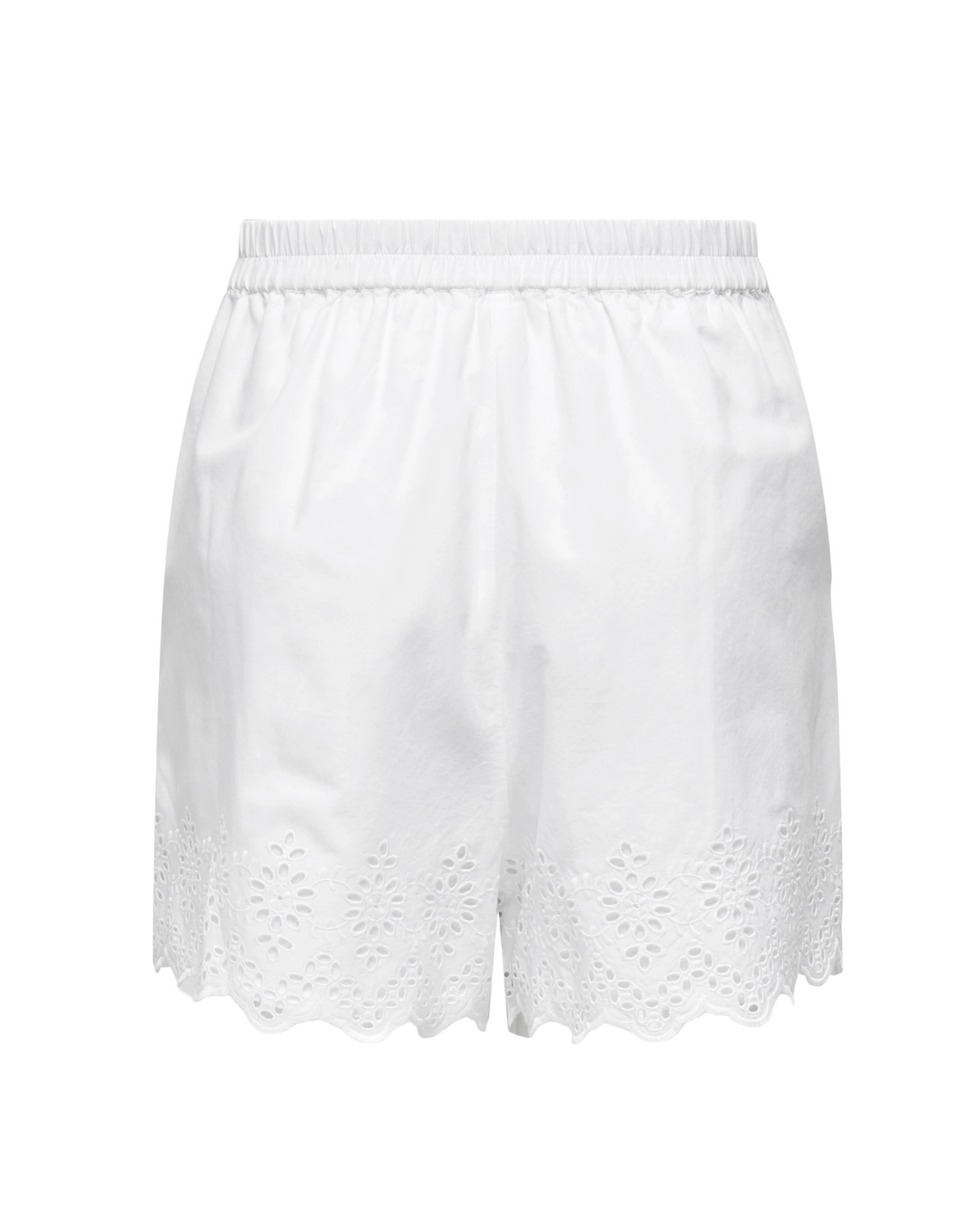 Hvid - Bright White - Only - Shorts - 15313167