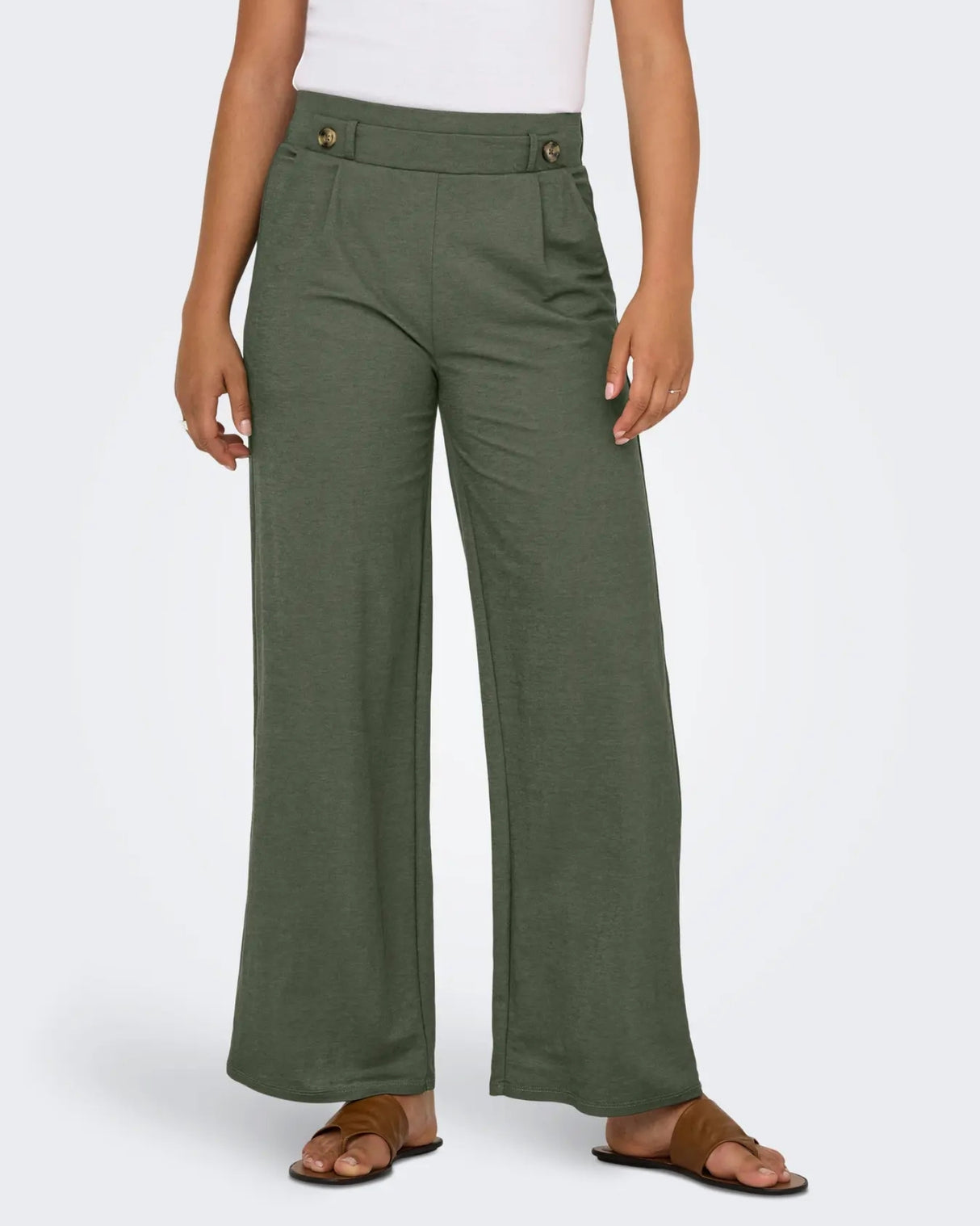 Grøn - Peat - JDY - Bukser - 15320882