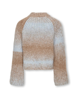 Brun - Cloud Blue - Only - Striktrøje - 15332475