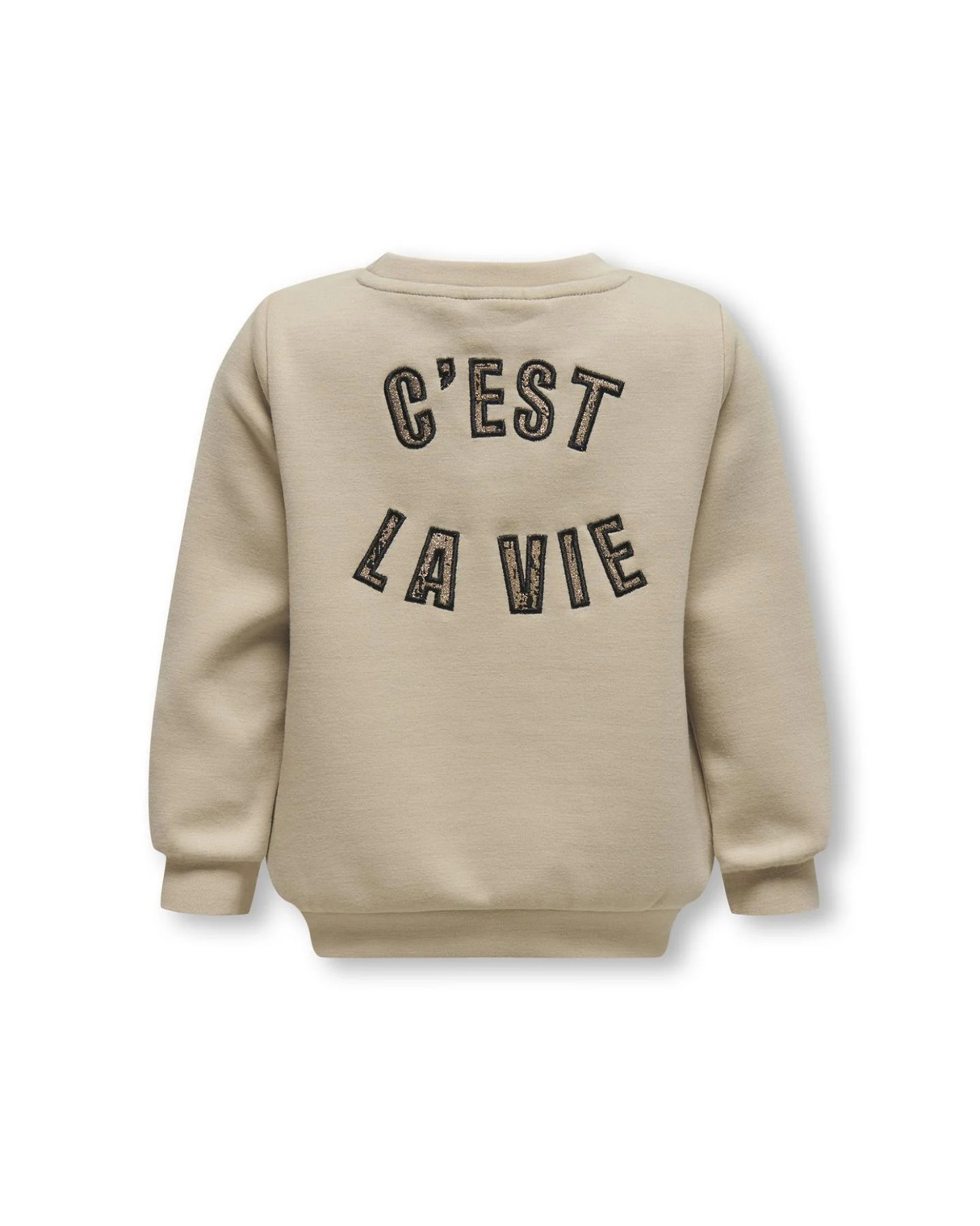 Beige - Humus - Only - Sweatshirt - 15334219