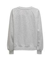Grå - Light Grey Mela/Silver Rhin - Only - Sweatshirt - 15345897
