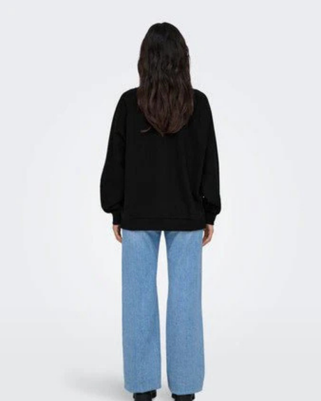 Sort - Black/Black rhin - Only - Sweatshirt - 15345897