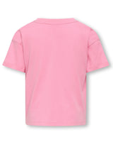Pink - Magenta - Kids ONLY - T-shirt - hjerte - 15347634