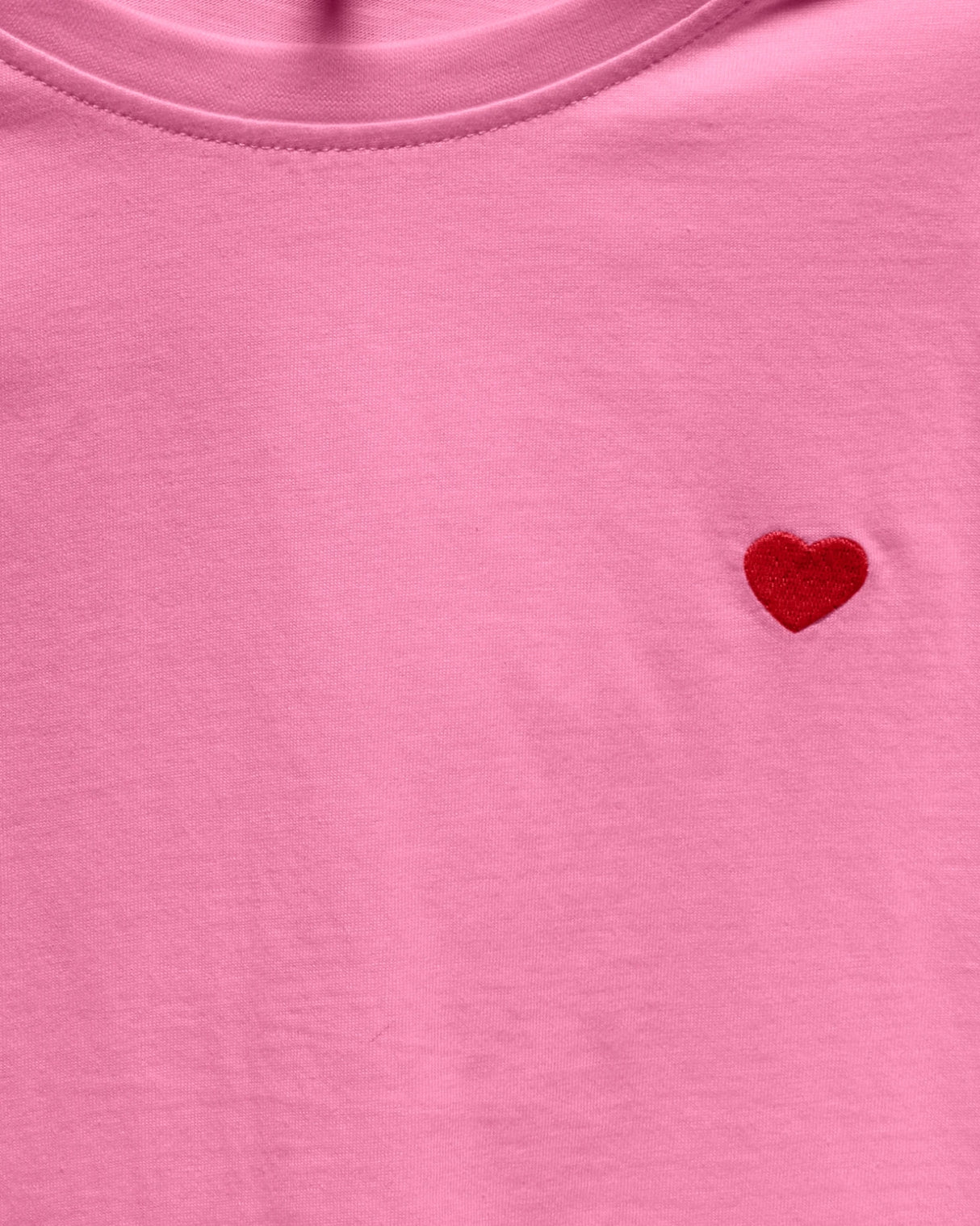 Pink - Magenta - Kids ONLY - T-shirt - hjerte - 15347634