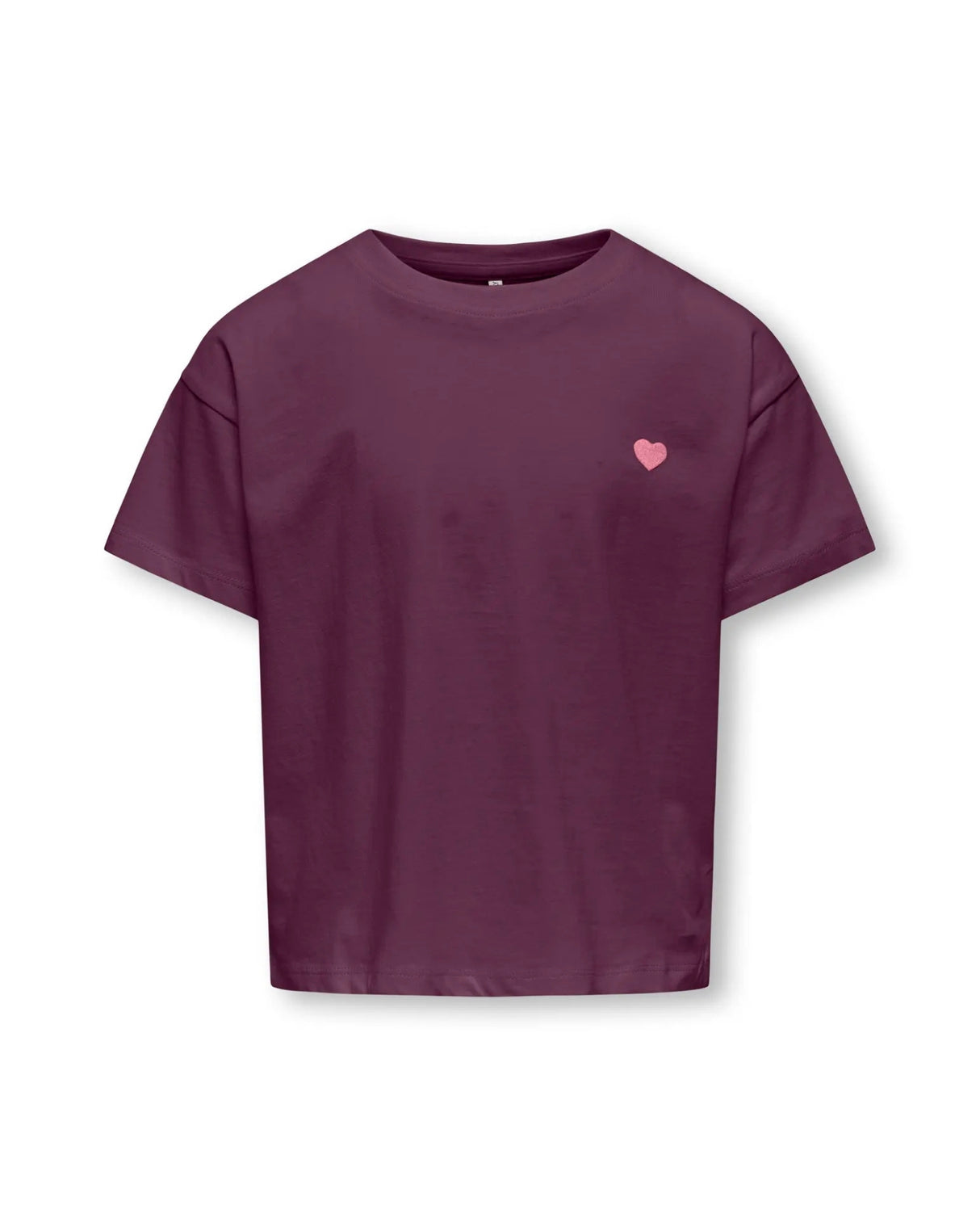 Lilla - Mauve Wine - Kids ONLY - T-shirt - hjerte - 15347634