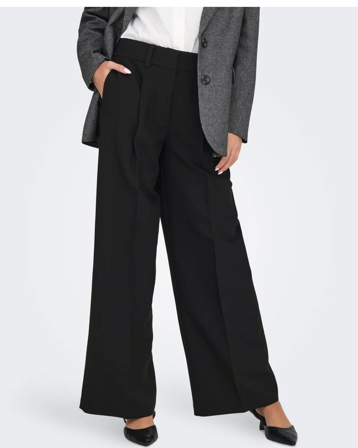 Sort - Black - JDY - Bukser - 15349004