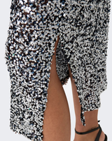 Sølv - silver - JDY - nederdel med pailletter -  15352971