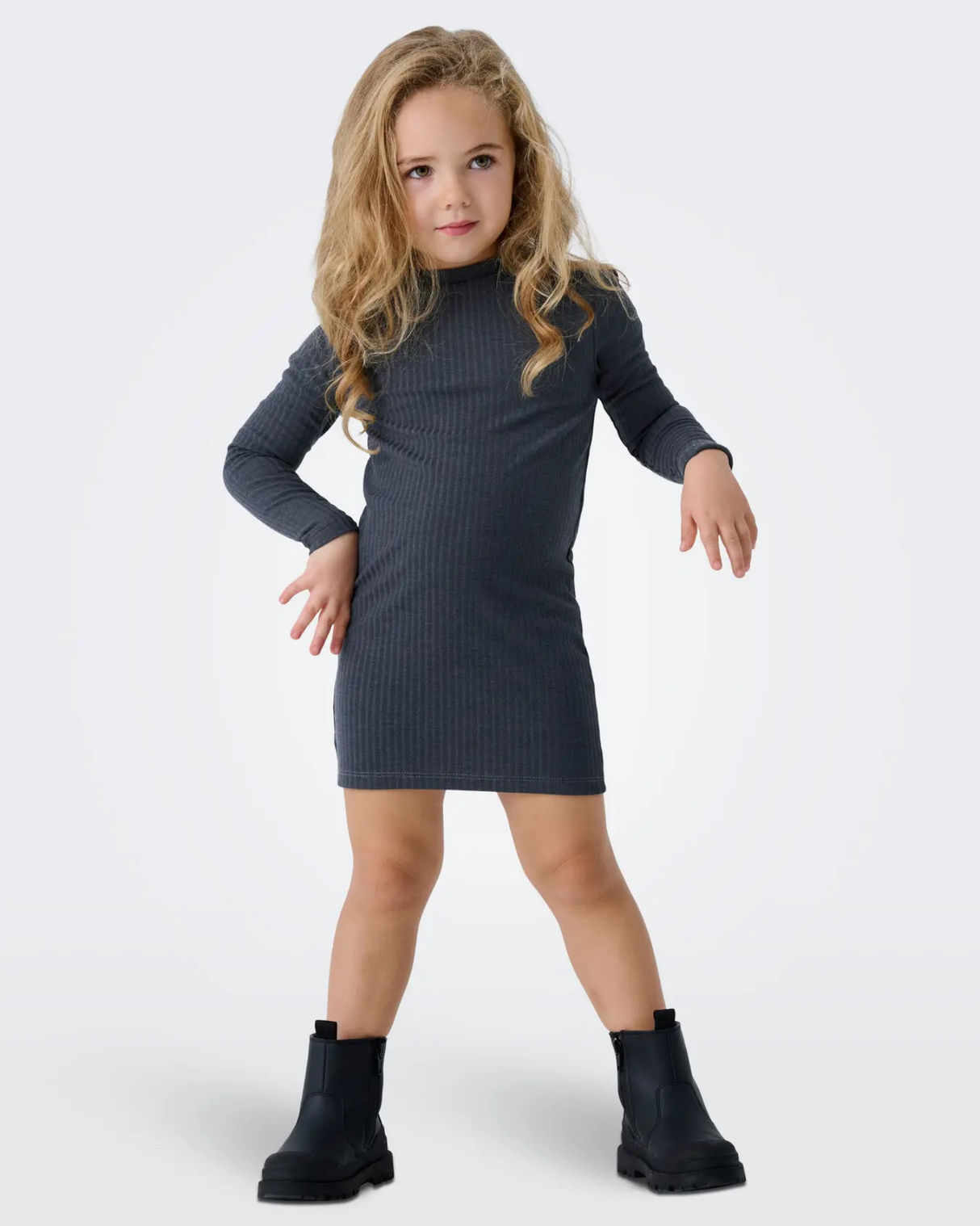 Blågrå - ombre blue - ONLY - kjole - 15353534