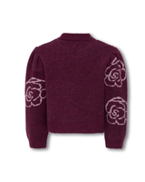 Mauve wine - Only - Strik trøje- 15356388