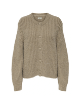 Gray - Dark Gray Melange - JDY - Knit Cardigan - 15330581