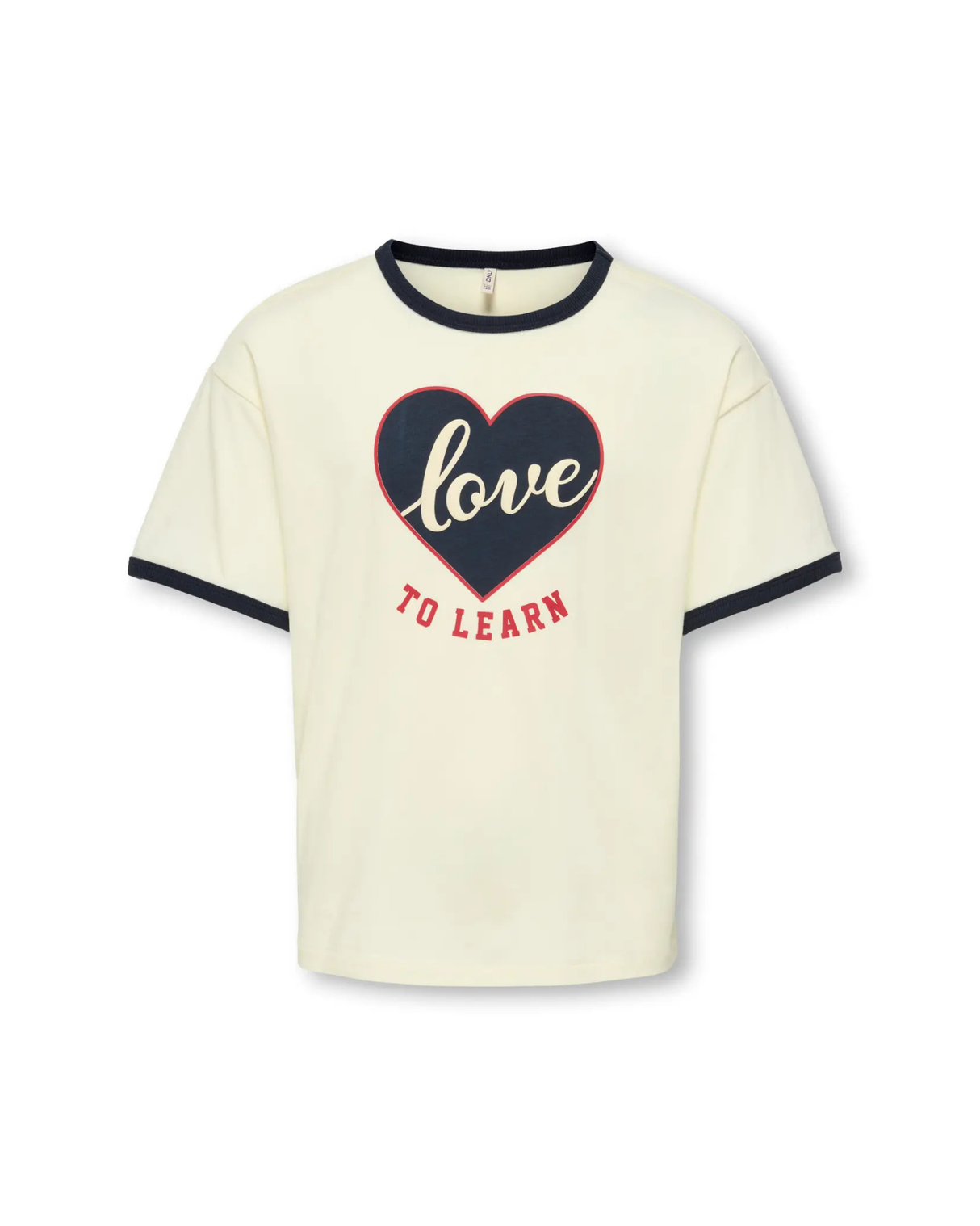 Offwhite - tofu love - ONLY - T-shirt - 15361490