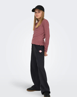Sort - Black/Disco/Rose - Only - Bukser - 15367054