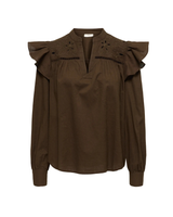 Sand/black - Birch/Black - Pieces - Sweater - 17154521