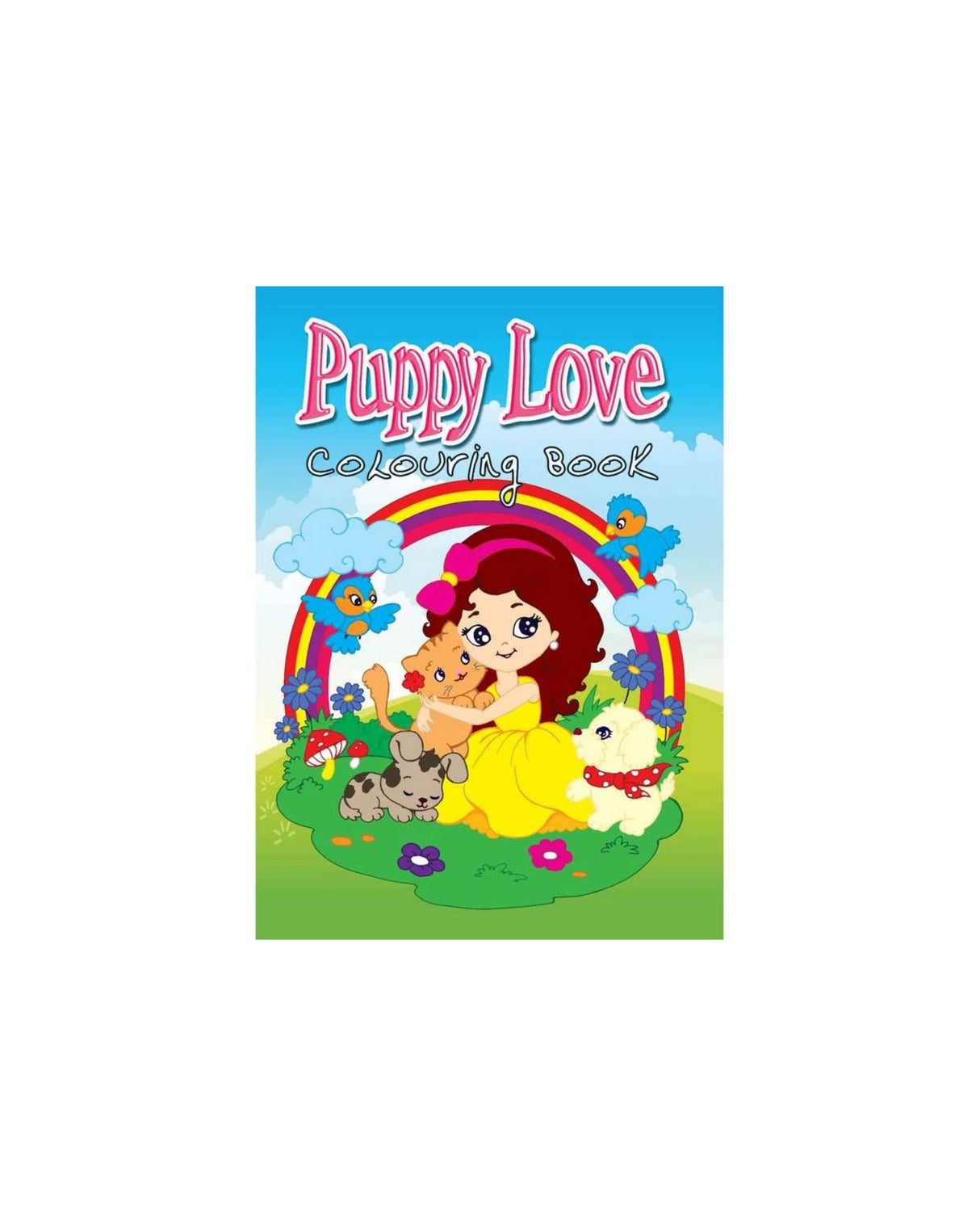 Malebog A4 Puppy Love 16 sider