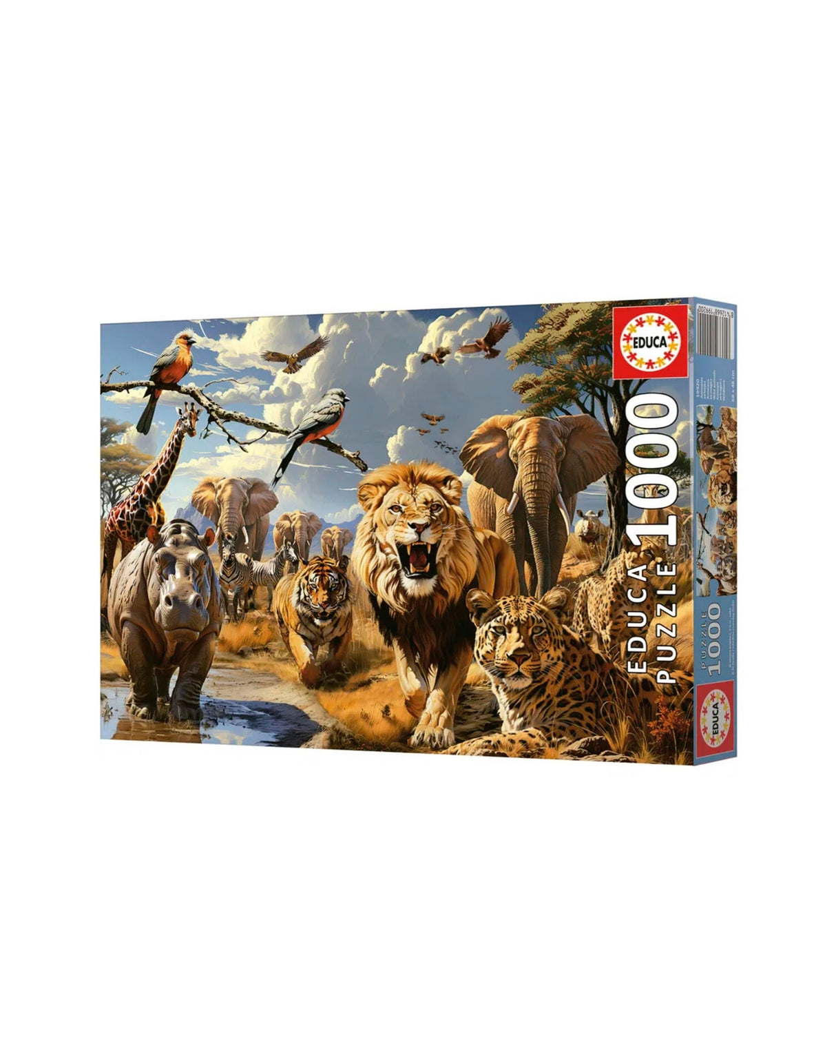 Educa 1000 Wild Animals 