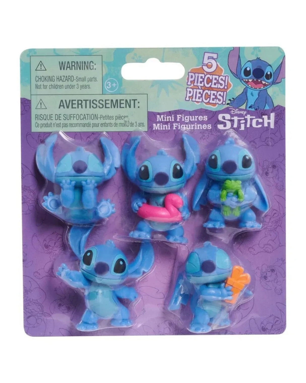 Disney Stitch Figures 5 Pack 5,5 cm