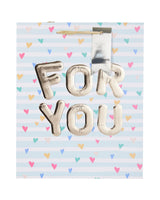 Gavepose Stor 32 x 26 x 10 cm – Ballon bogtryk