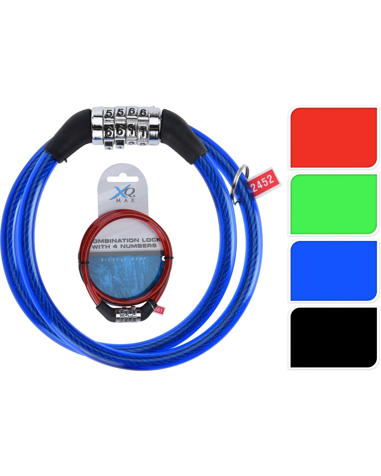 Cable lock - Bicycle lock with code