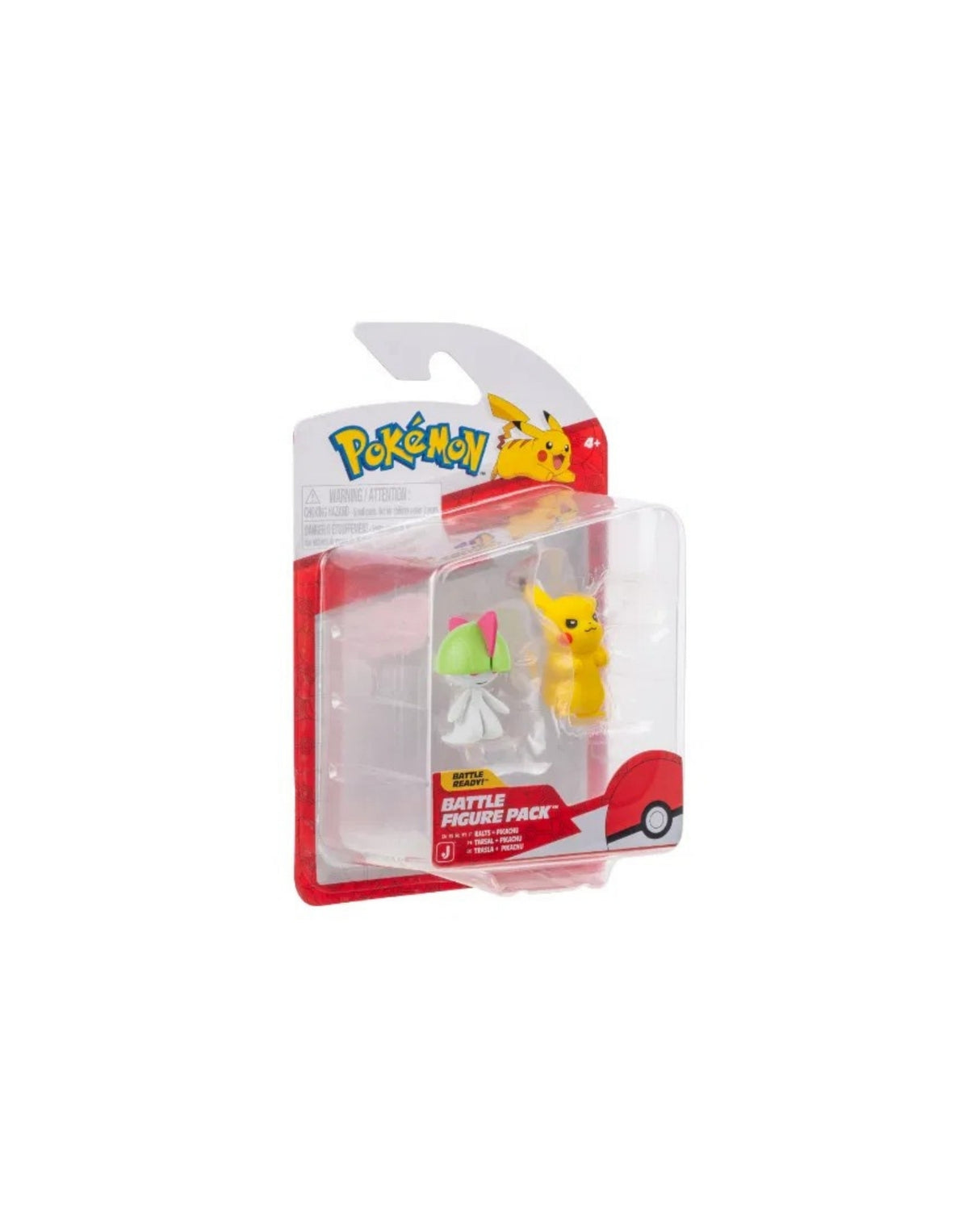 Pokemon battle figurer Ralts / Pikachu