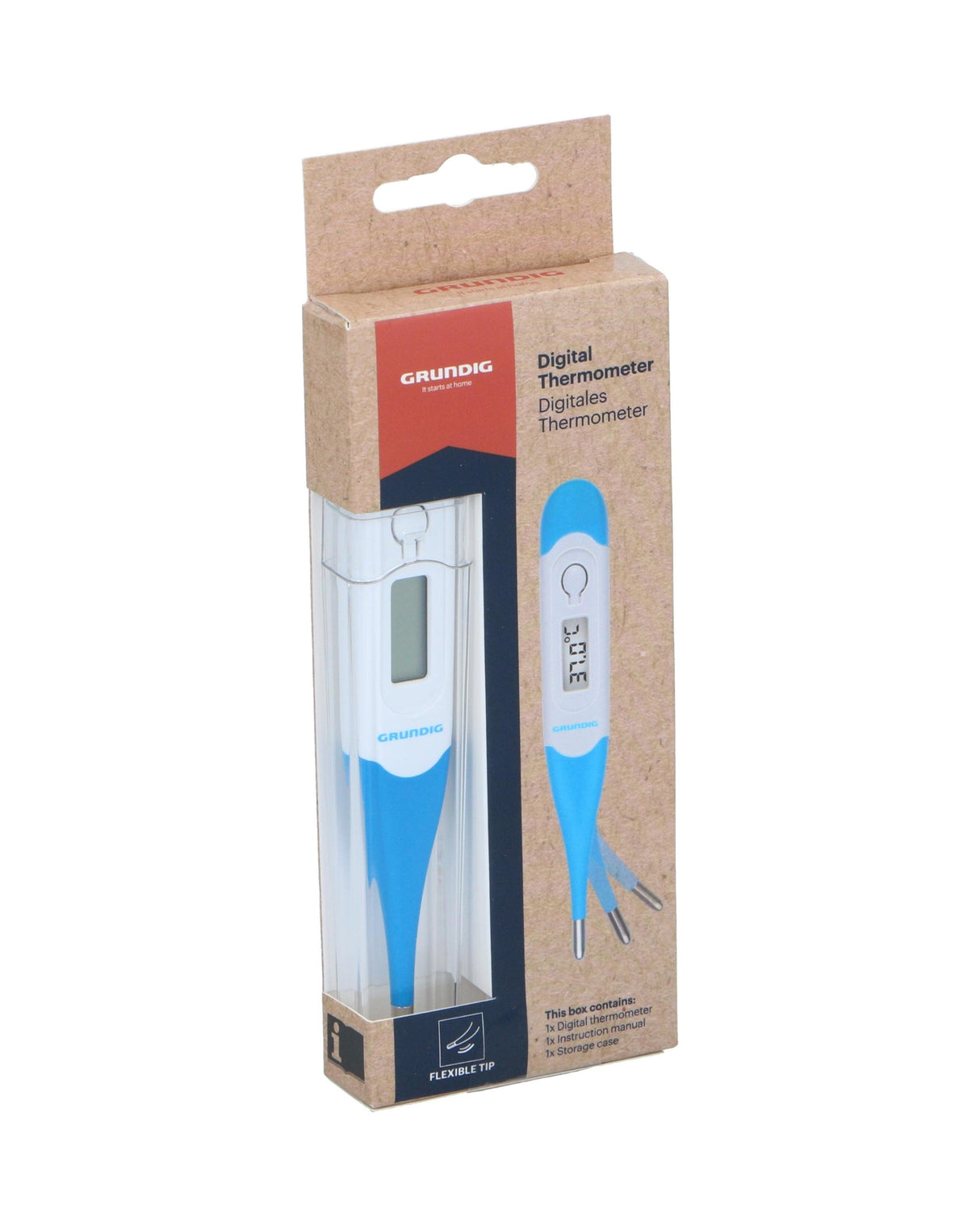 Digitalt termometer med Flextip - Grundig