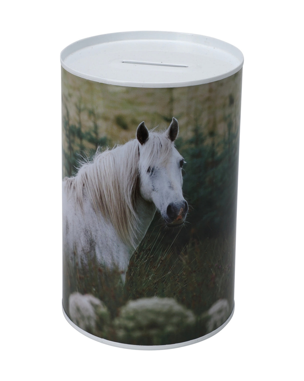 Money box in metal 10x15cm 1pc