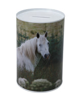 Money box in metal 10x15cm 1pc