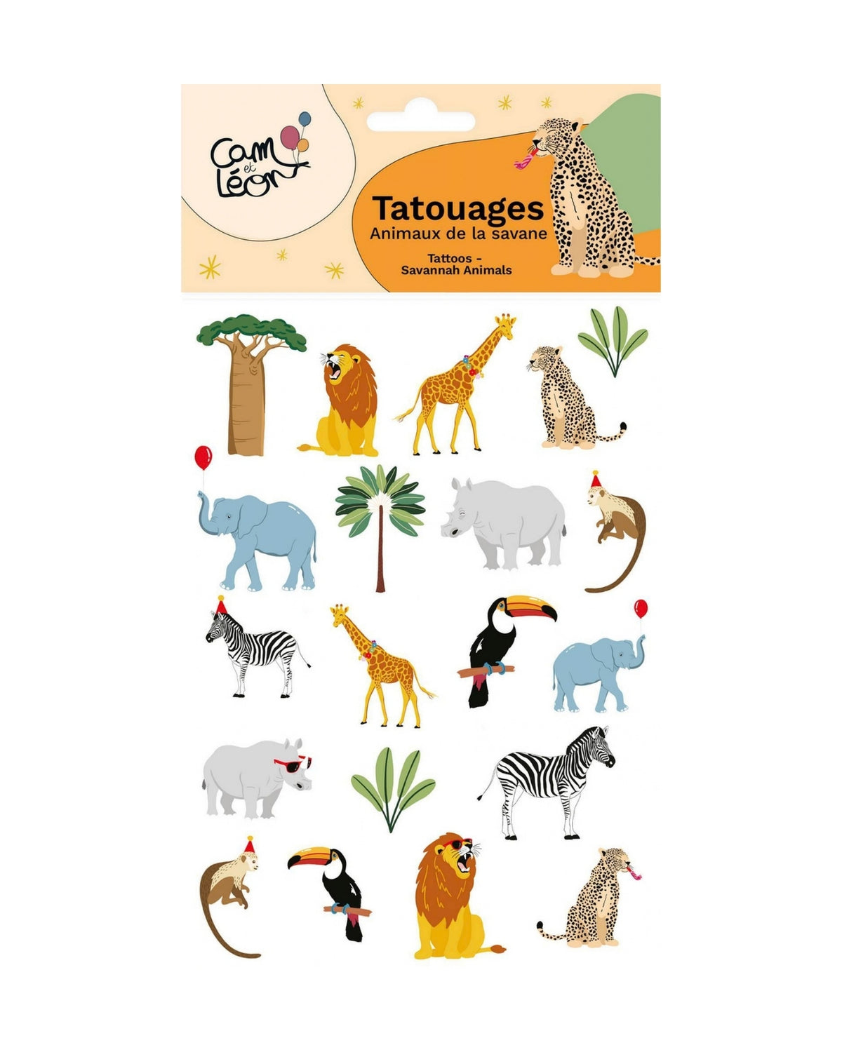 Tatoveringer - Savannens dyr