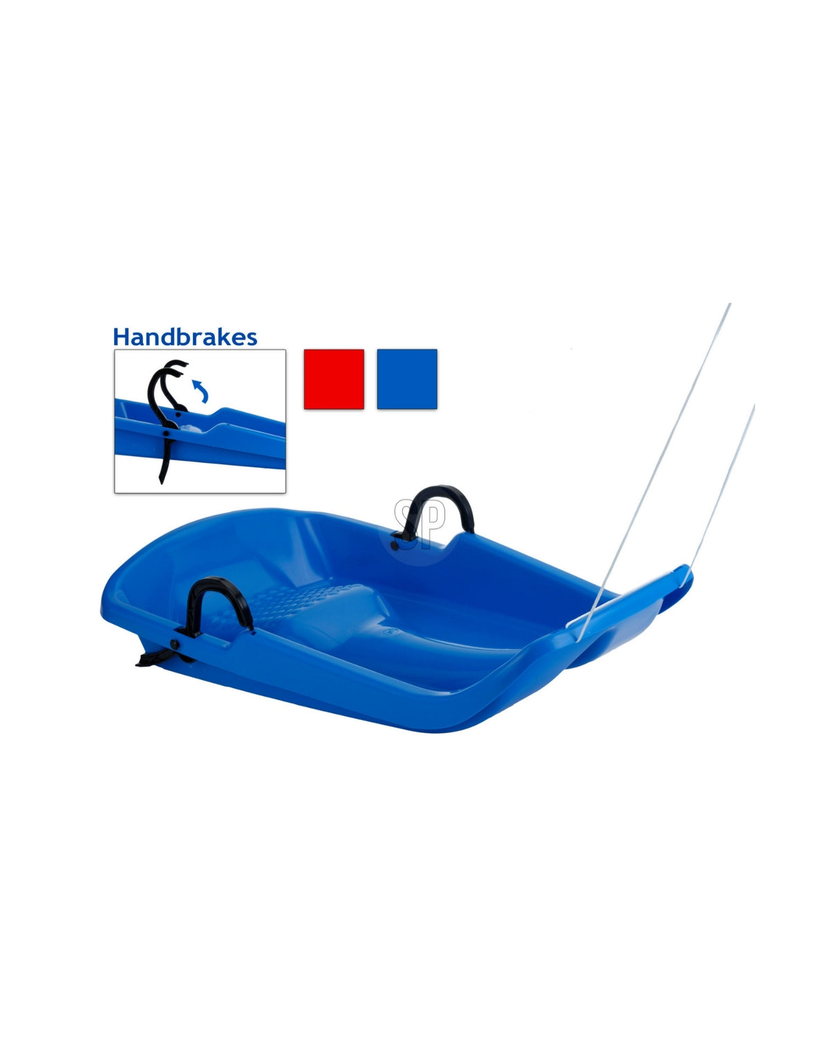 Bobslæde med bremser