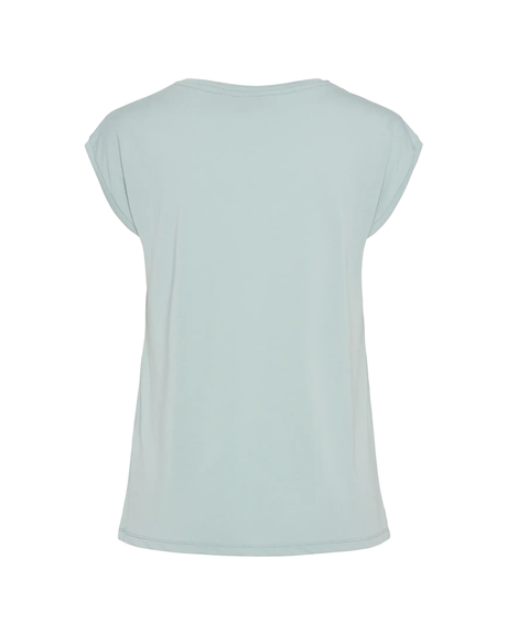 Blå - cloud blue - Pieces t-shirt - 17095260