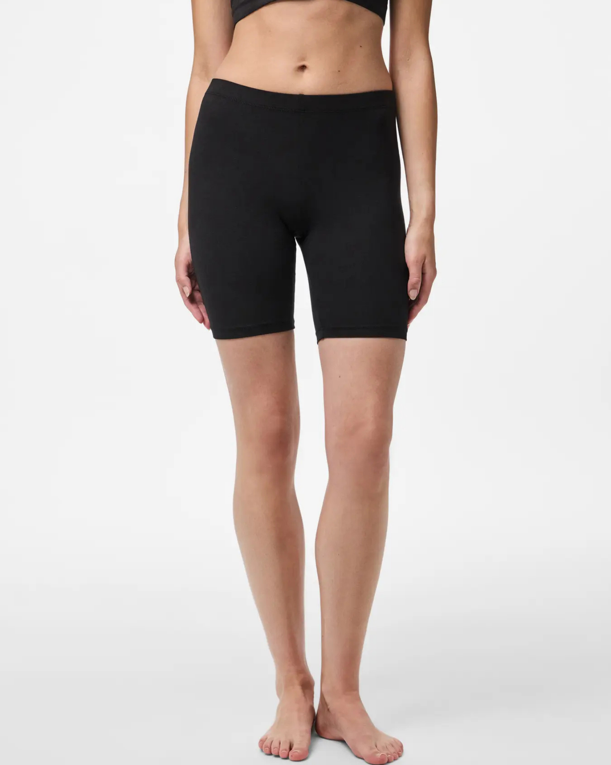 Sort - Black - Pieces - Shorts - 17101084