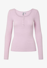 PIECES Winsome Orchid Top - 17101437
