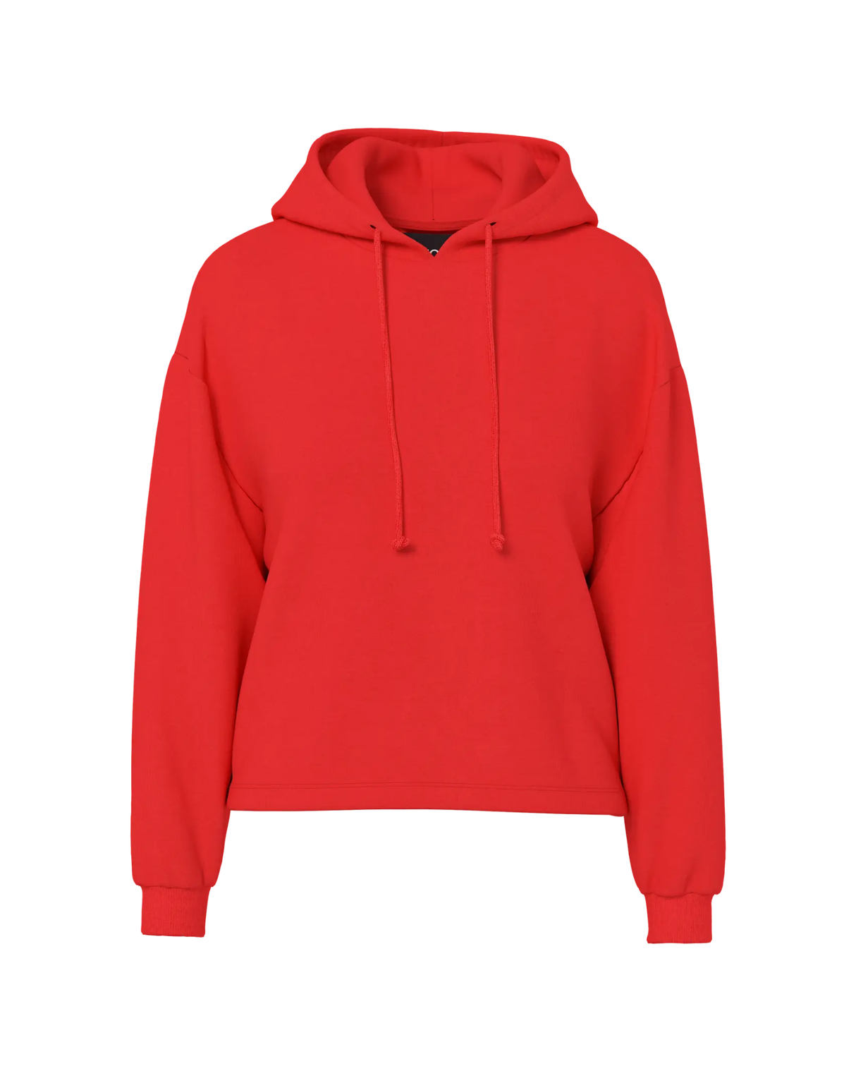 Rød - Poppy Red - Pieces - Hoodie - 17113437