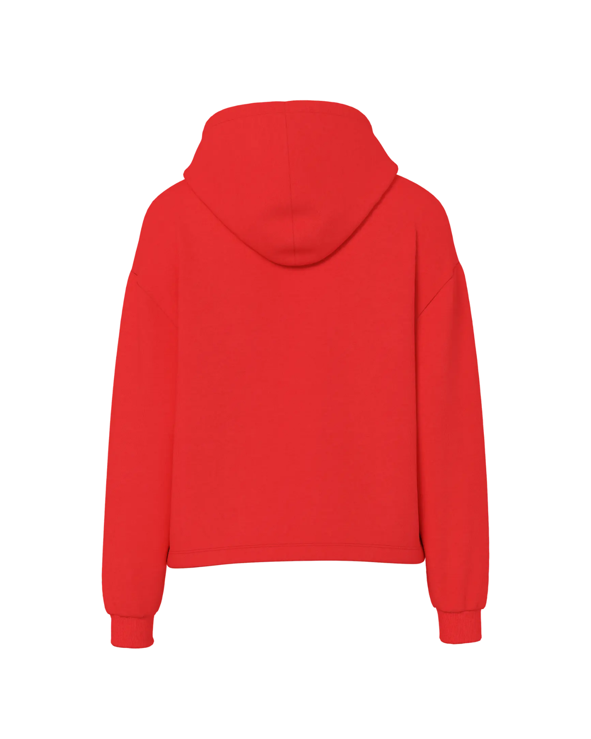 Rød - Poppy Red - Pieces - Hoodie - 17113437