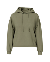 Grøn - Deep Lichen Green - Pieces - Hoodie - 17113437