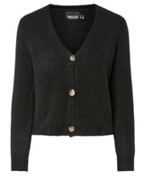 Sort - black - pieces - cardigan - uld - 17114250