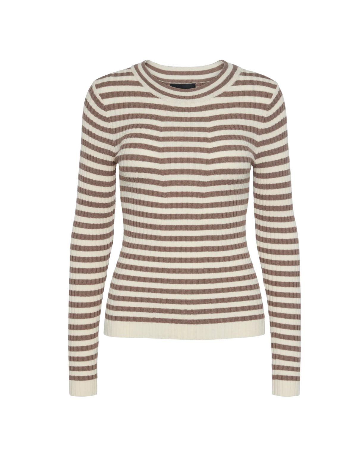 Brun - Fossil/Birch - pieces - Bluse - 17115047