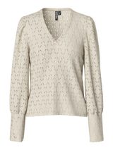 Sand Top fra PIECES - 17120347